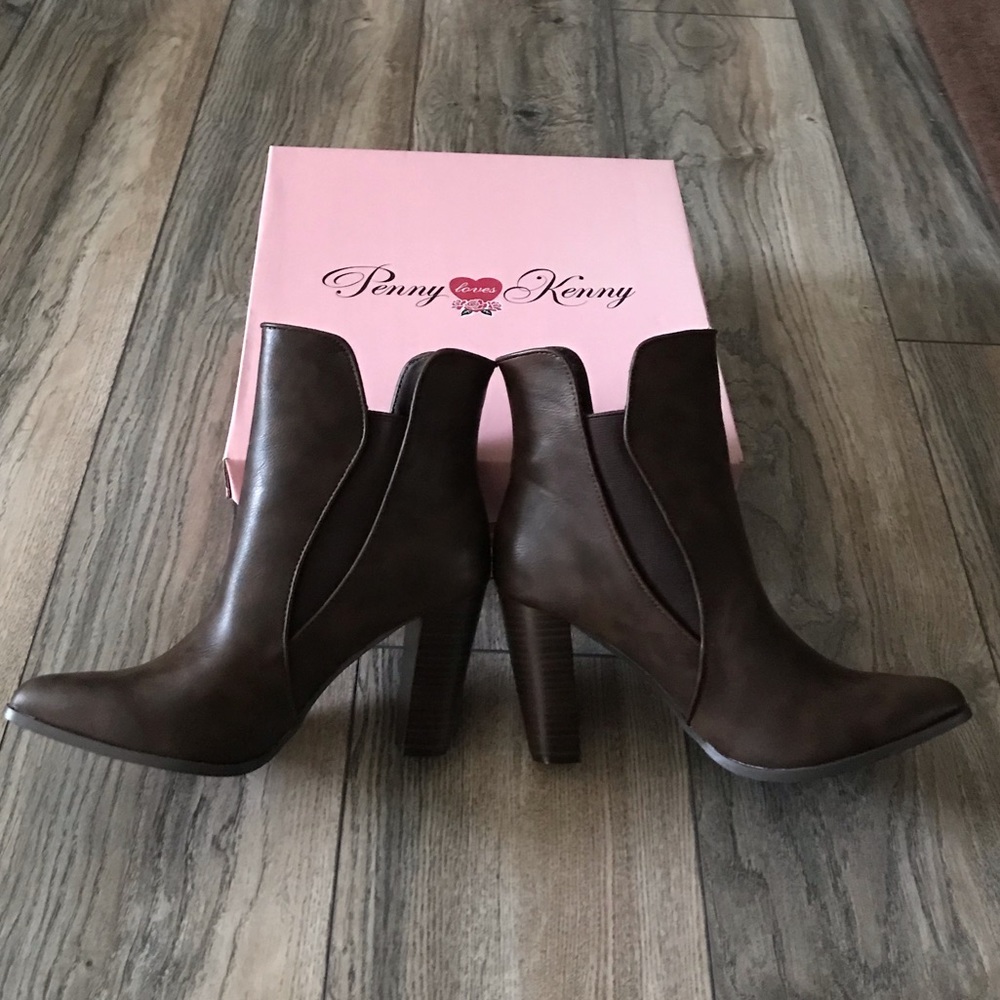 Dark brown boots  - New Penny loves Kenny size 7.5